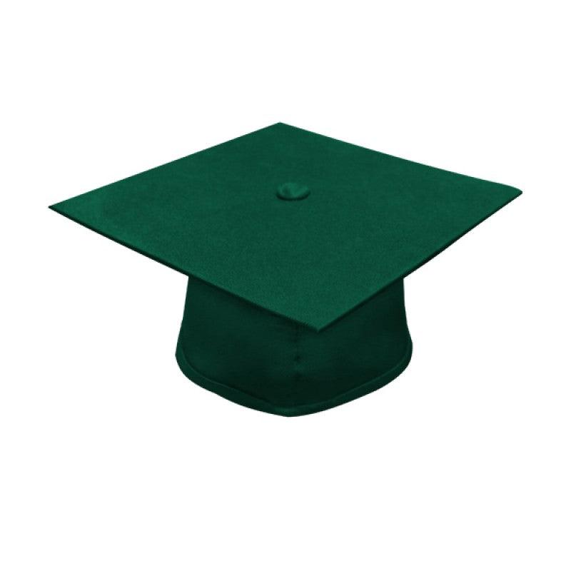 Matte Hunter Bachelors Academic Cap & Gown - Graduation Seller