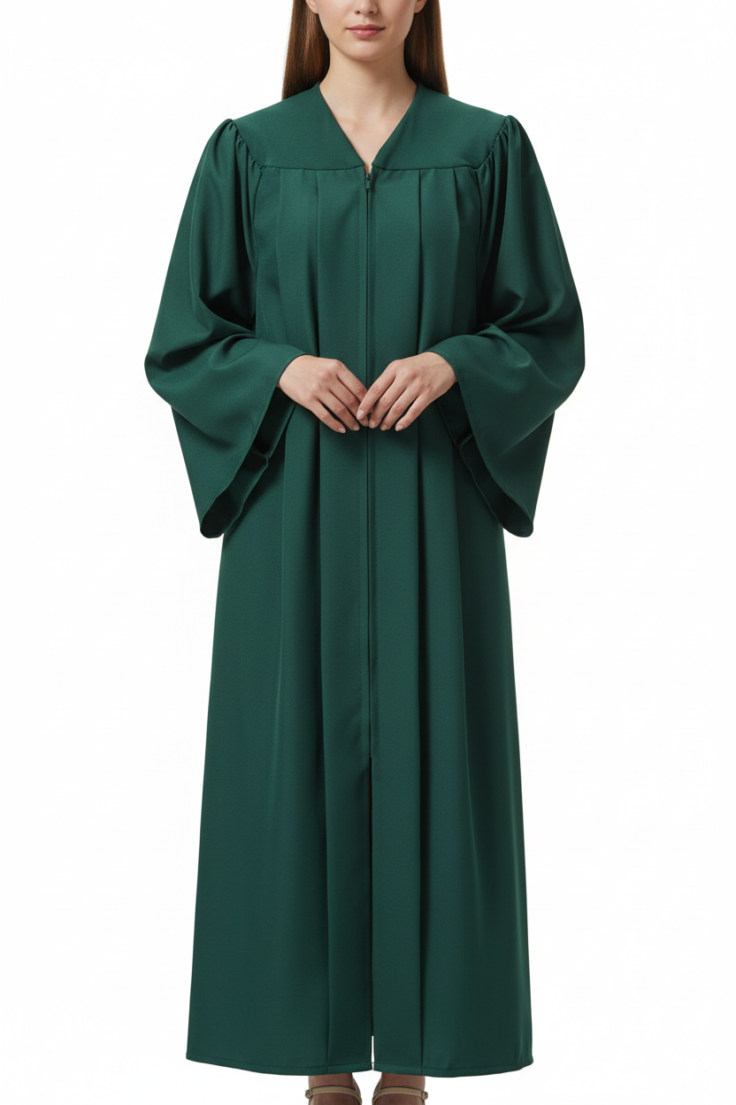 Matte Hunter Bachelors Gown
