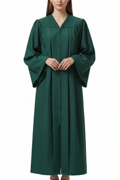 Matte Hunter Bachelors Gown
