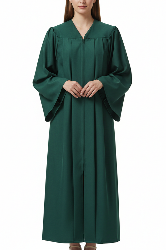 Matte Hunter Bachelors Gown