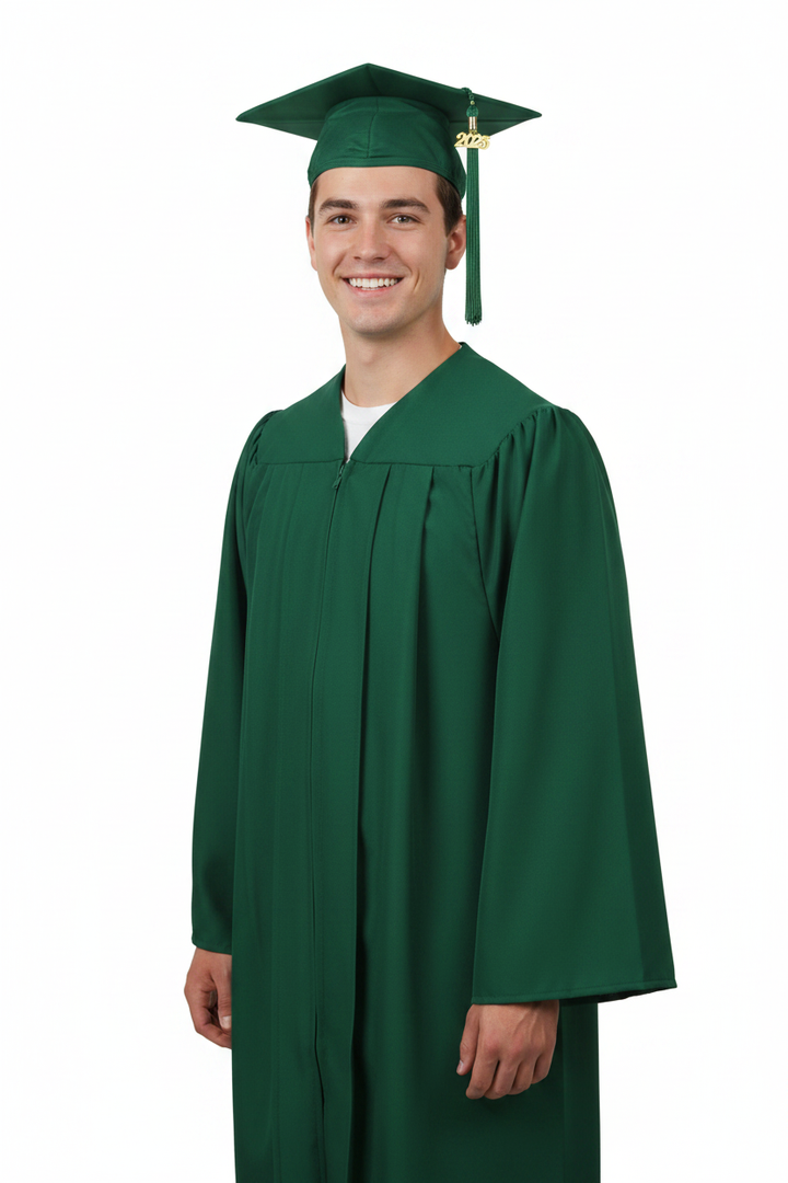 Matte Hunter Green Bachelors