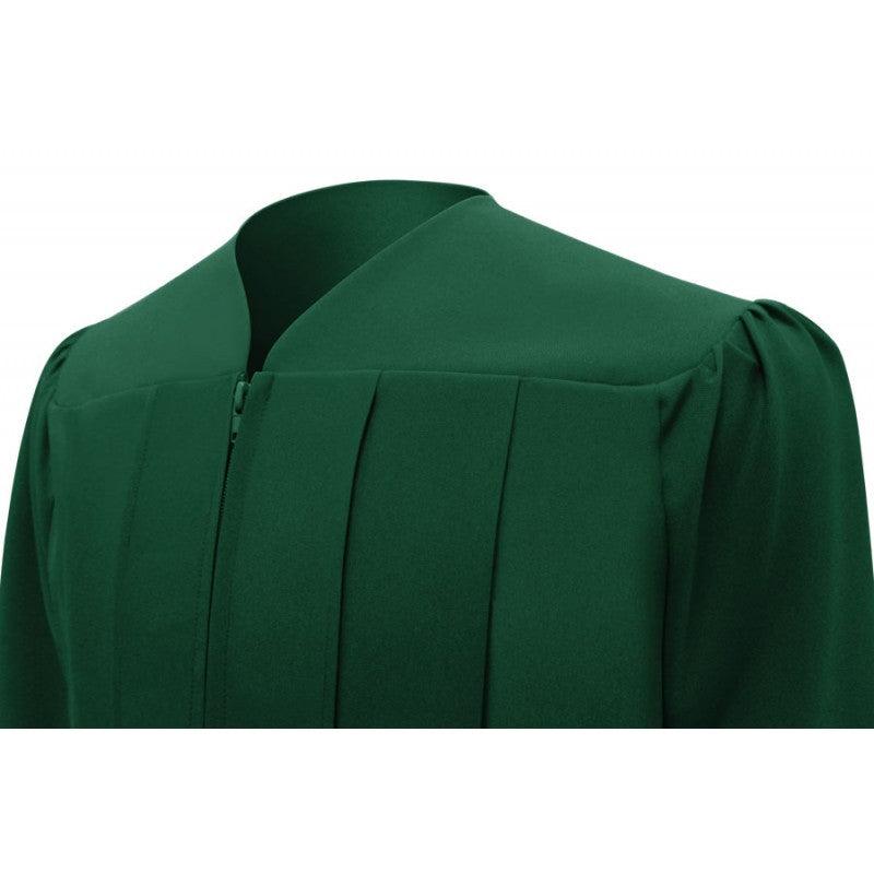Matte Hunter Bachelors Academic Cap & Gown - Graduation Seller