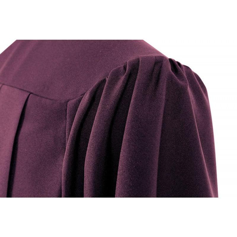 Matte Maroon Bachelors Cap & Gown - Graduation Seller