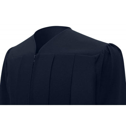 Matte Navy Blue Bachelors Cap & Gown - Graduation Seller