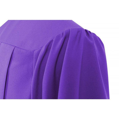 Matte Purple Junior High/Middle School Cap & Gown - Graduation Seller