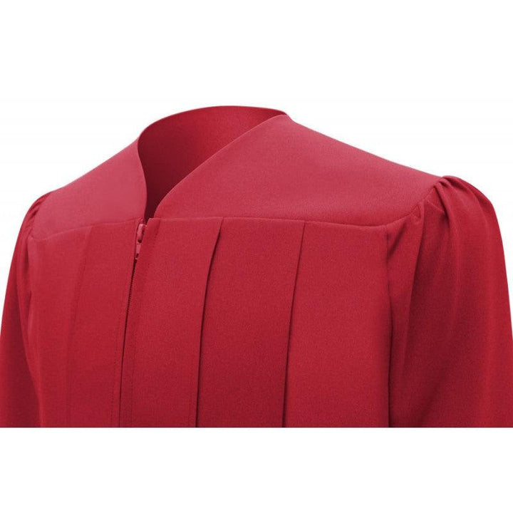 Matte Red Bachelors Academic Cap & Gown - Graduation Seller