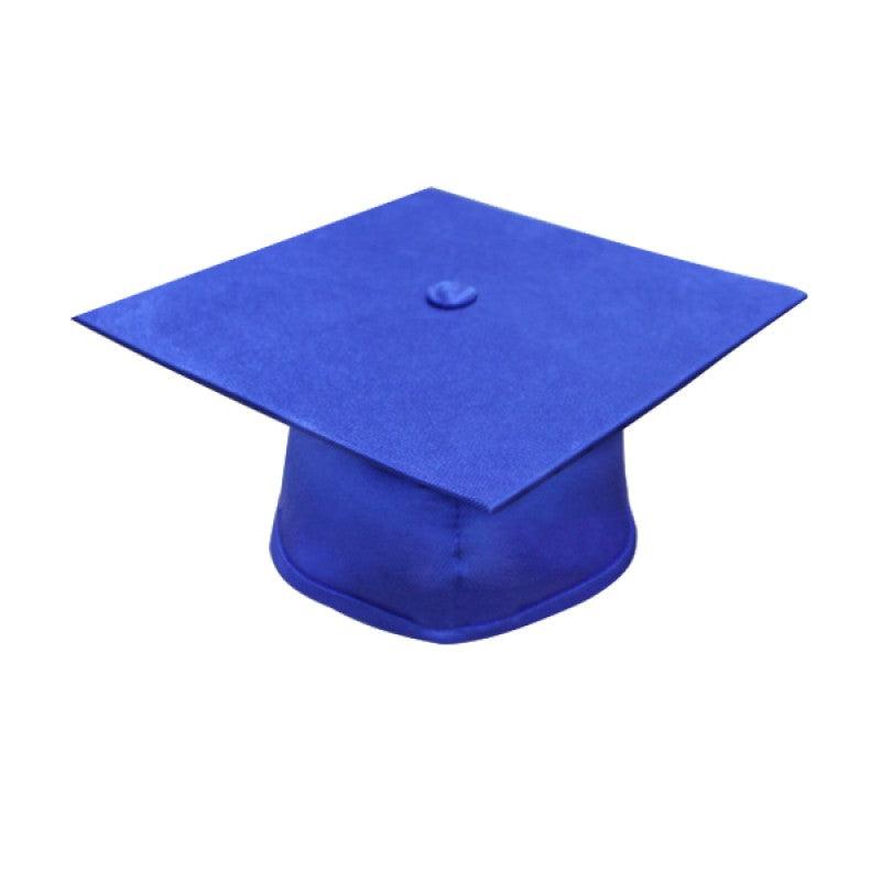 Matte Royal Blue Bachelors Academic Cap & Gown - Graduation Seller
