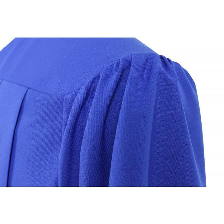 Matte Royal Blue High School Cap & Gown - Graduation Seller