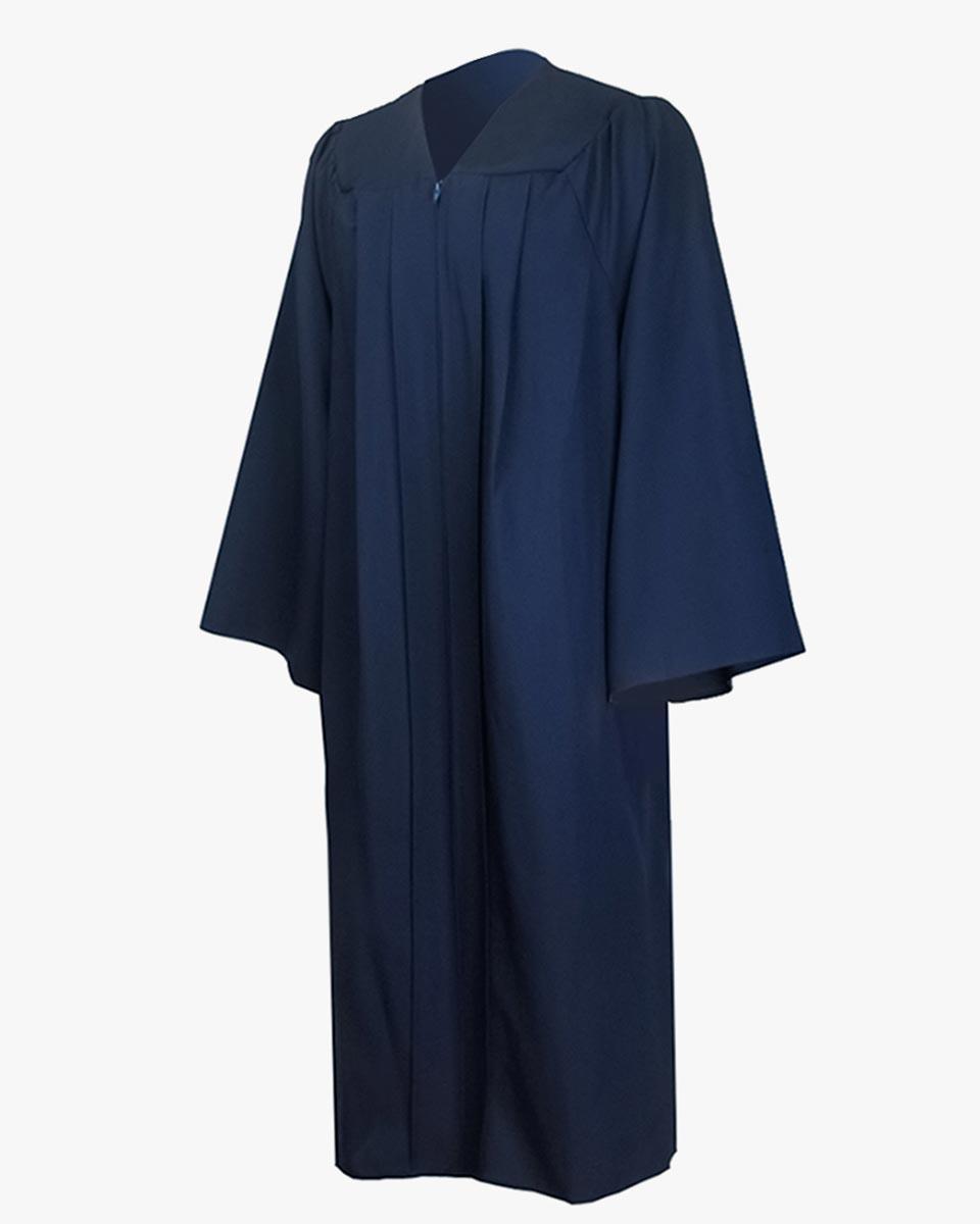 High School Premium Matte Graduation Gown Only - 12 Colors Available - Graduation Seller
