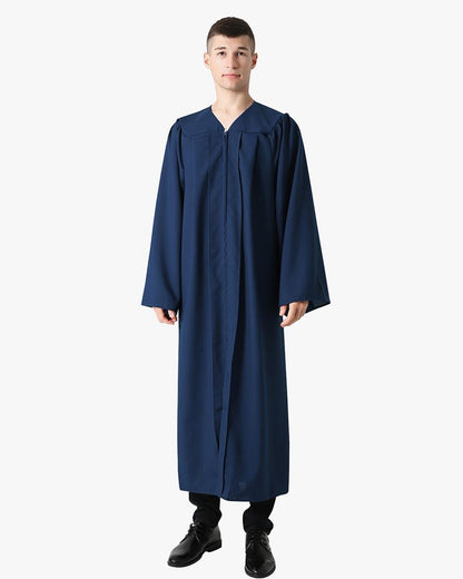 High School Premium Matte Graduation Gown Only - Navy TEST - Graduation Seller