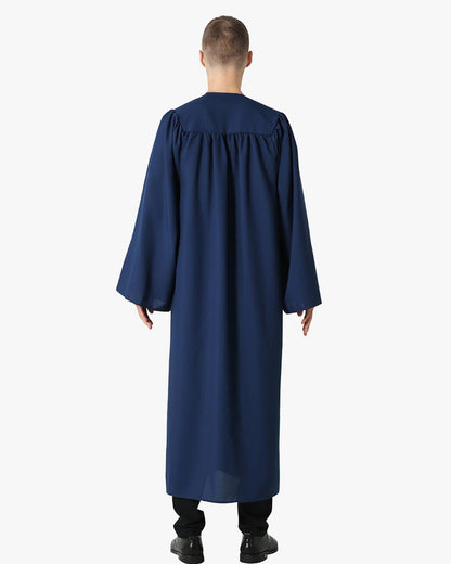 High School Premium Matte Graduation Gown Only - Navy TEST - Graduation Seller