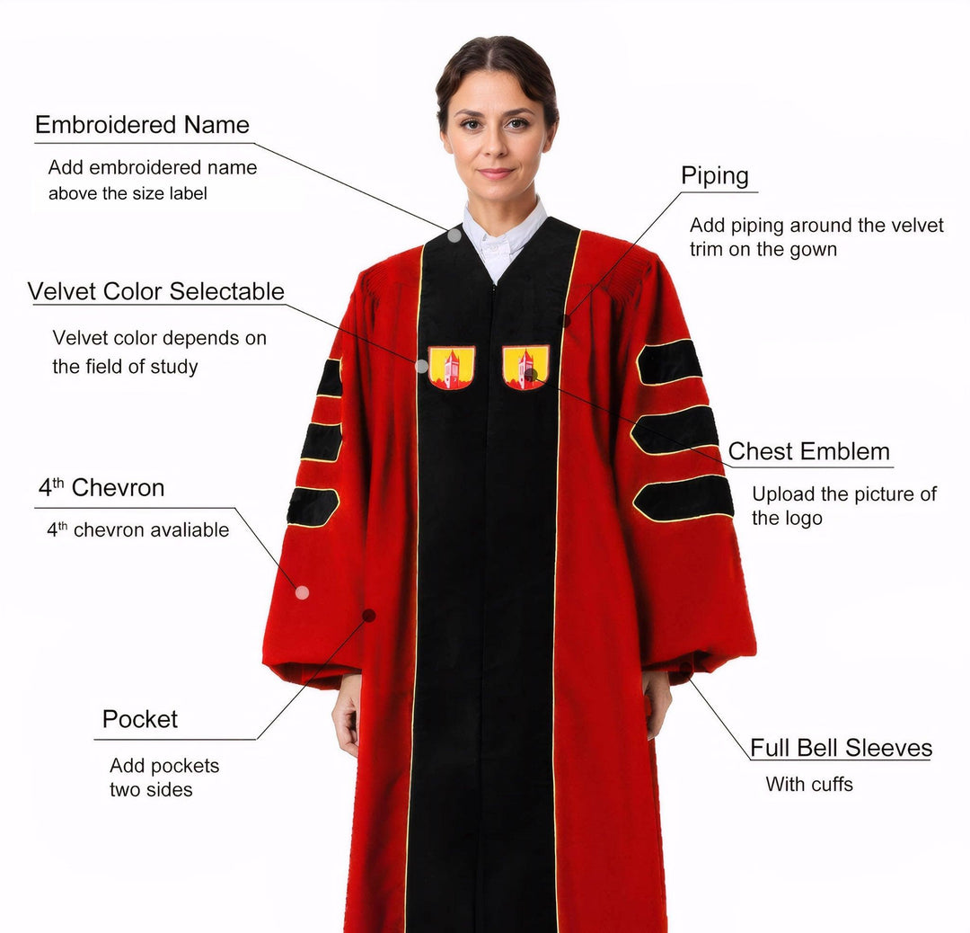 Brandman University Doctoral Regalia - Graduation Seller