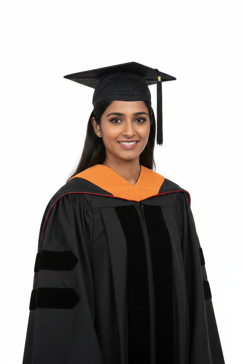 PHD Nursing Hood 模特展示图