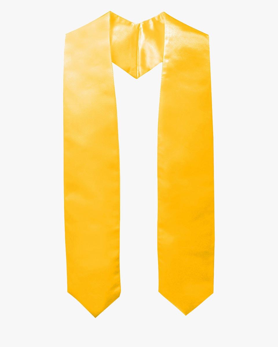 Plain Graduation Stole - 16 Colors Available - Graduation Seller