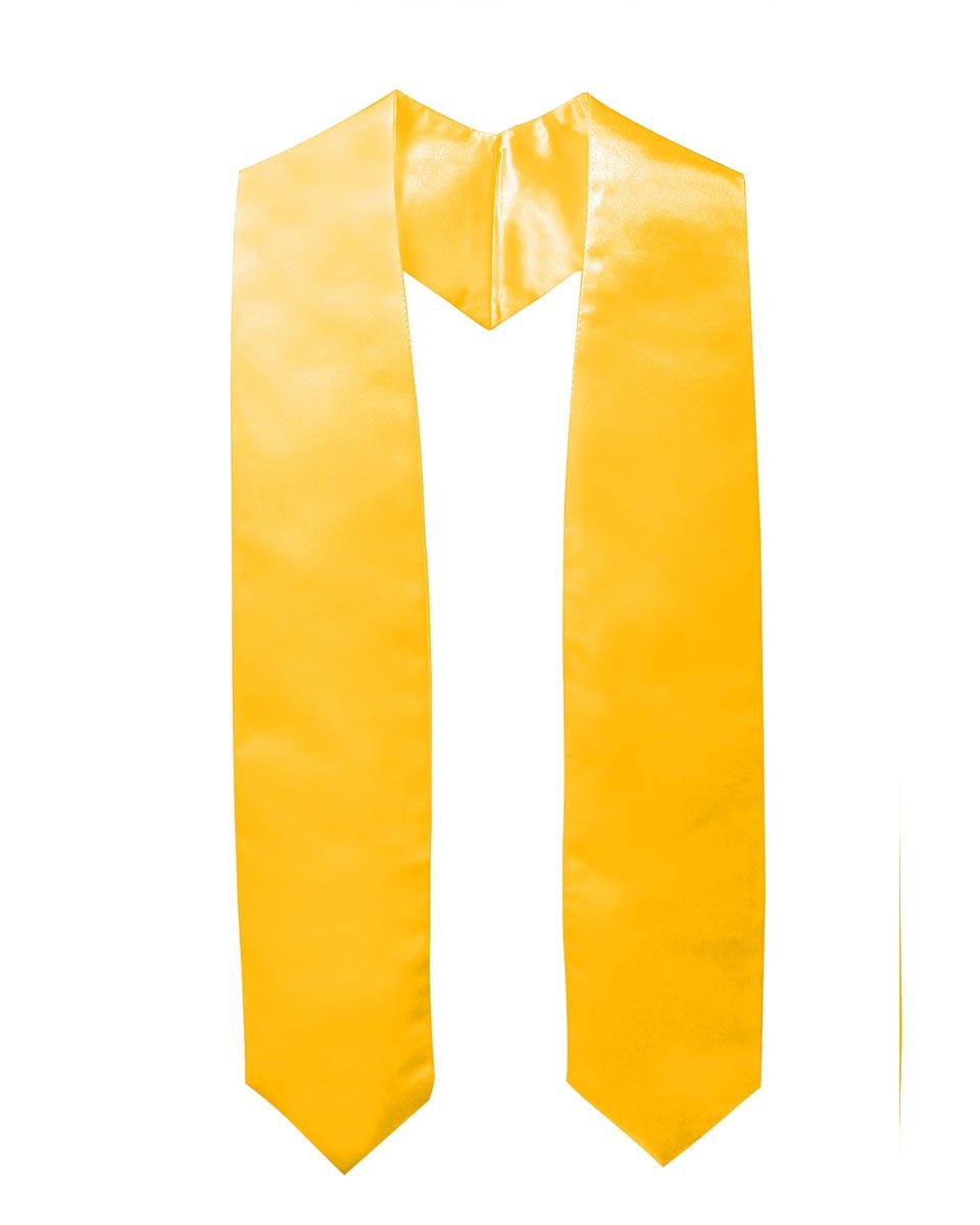 Plain Graduation Stole - 16 Colors Available - Graduation Seller