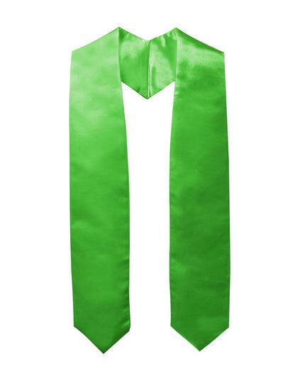 Plain Graduation Stole - 16 Colors Available - Graduation Seller