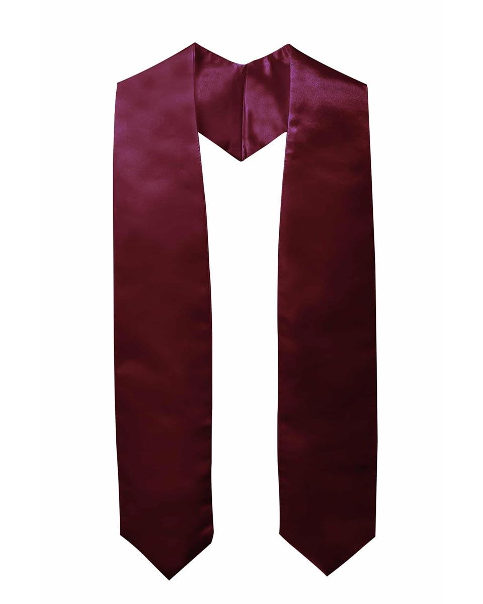 Plain Graduation Stole - 16 Colors Available - Graduation Seller