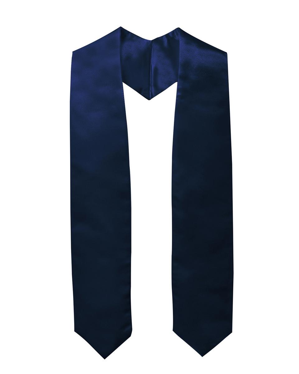 Plain Graduation Stole - 16 Colors Available - Graduation Seller