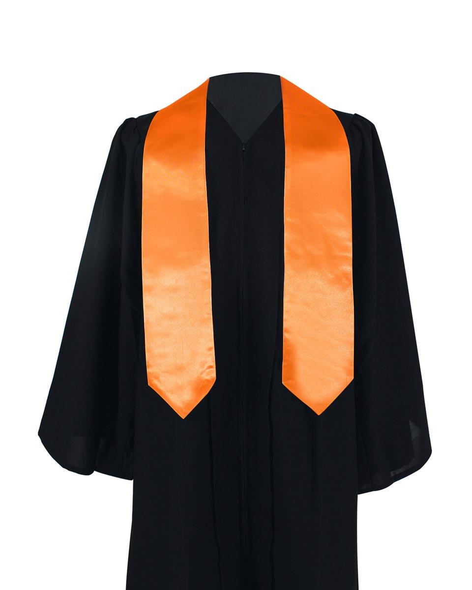 Plain Graduation Stole - 16 Colors Available - Graduation Seller