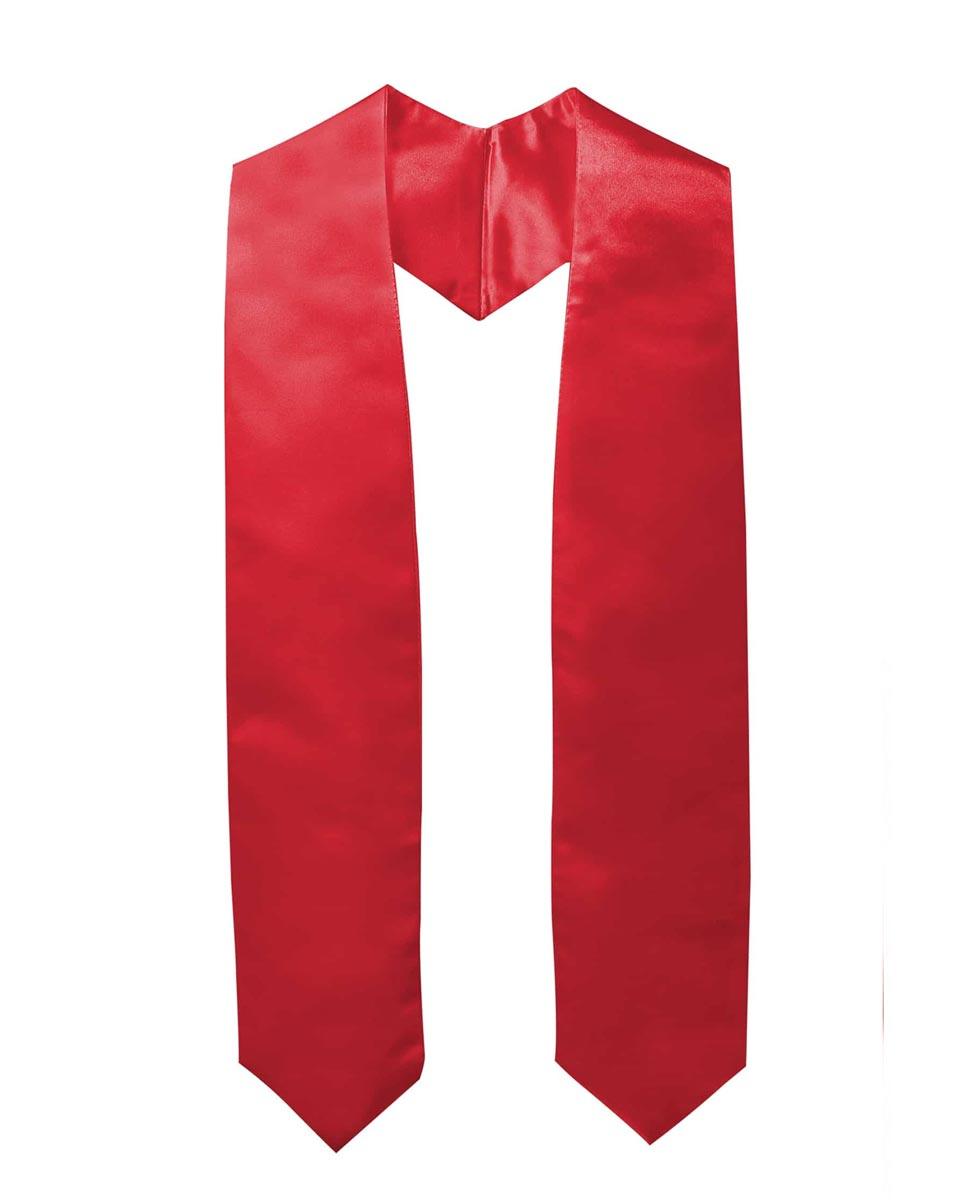 Plain Graduation Stole - 16 Colors Available - Graduation Seller