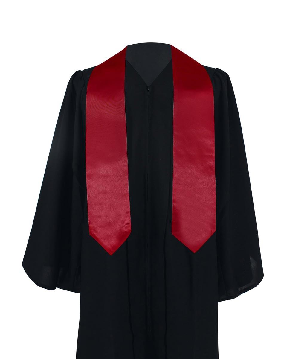 Plain Graduation Stole - 16 Colors Available - Graduation Seller