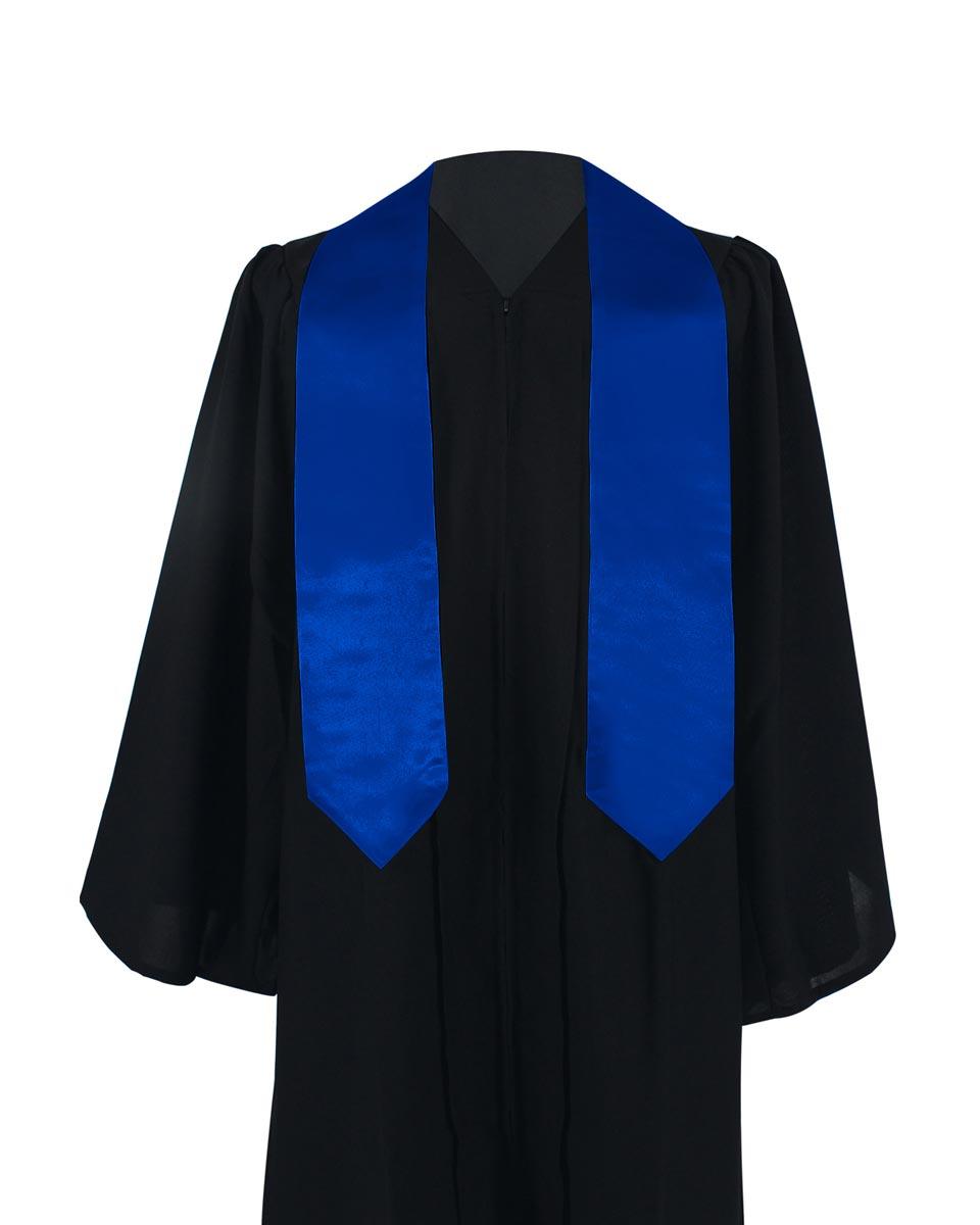 Plain Graduation Stole - 16 Colors Available - Graduation Seller