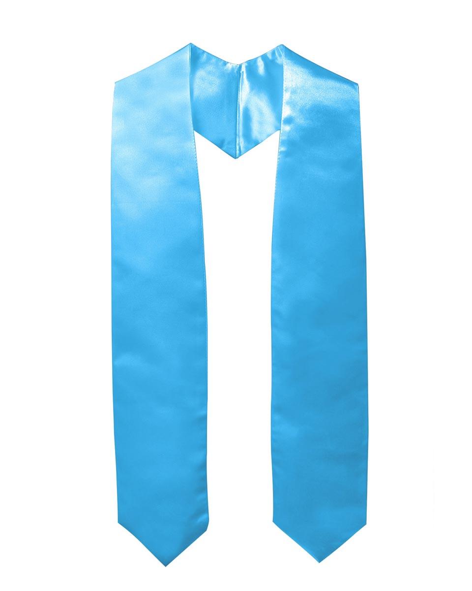 Plain Graduation Stole - 16 Colors Available - Graduation Seller