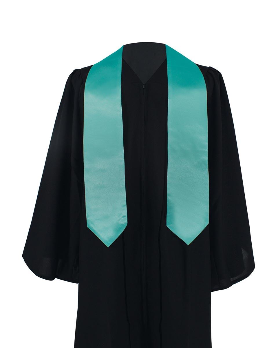 Plain Graduation Stole - 16 Colors Available - Graduation Seller