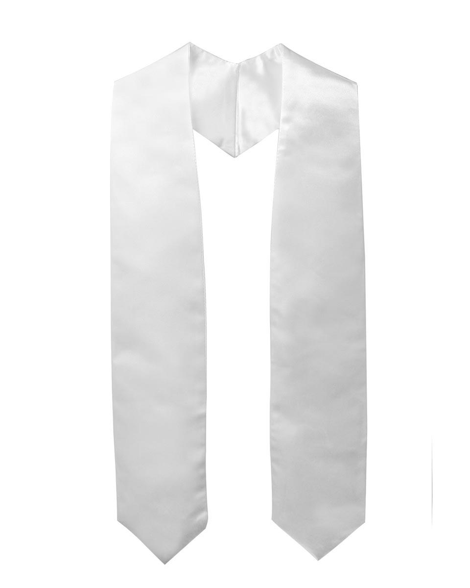 Plain Graduation Stole - 16 Colors Available - Graduation Seller