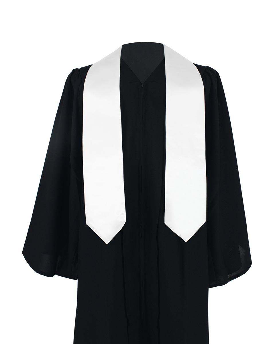 Plain Graduation Stole - 16 Colors Available - Graduation Seller