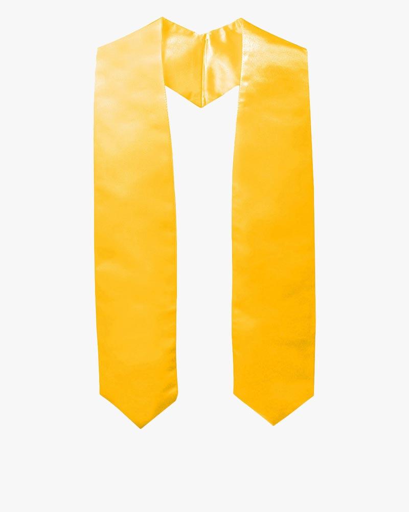 Plain Graduation Stole (Youth) - 15 Colors Available - Graduation Seller