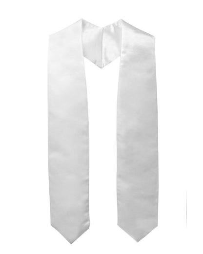 Plain Graduation Stole (Youth) - 15 Colors Available - Graduation Seller