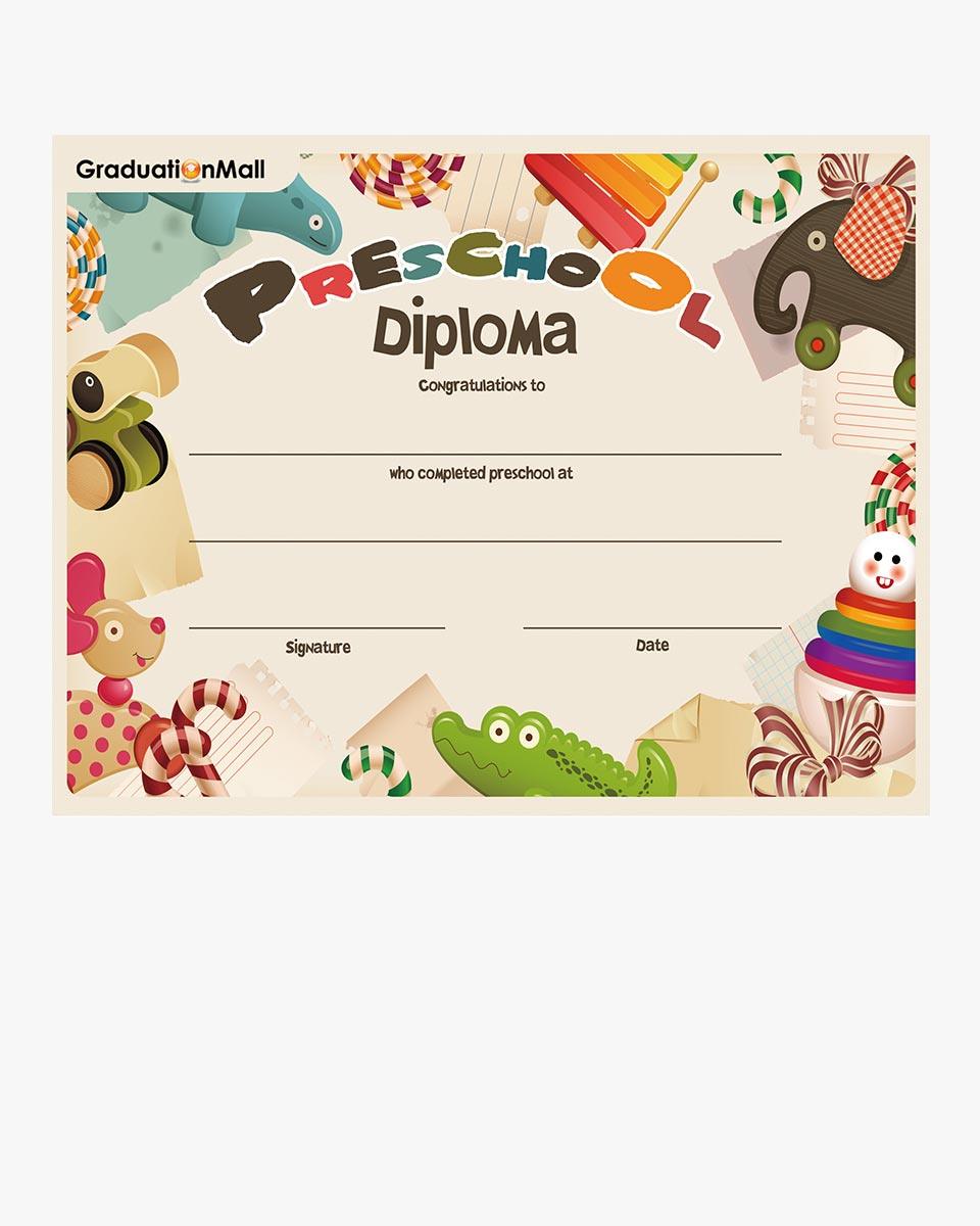 Kindergarten/Preschool Diploma - Graduation Seller