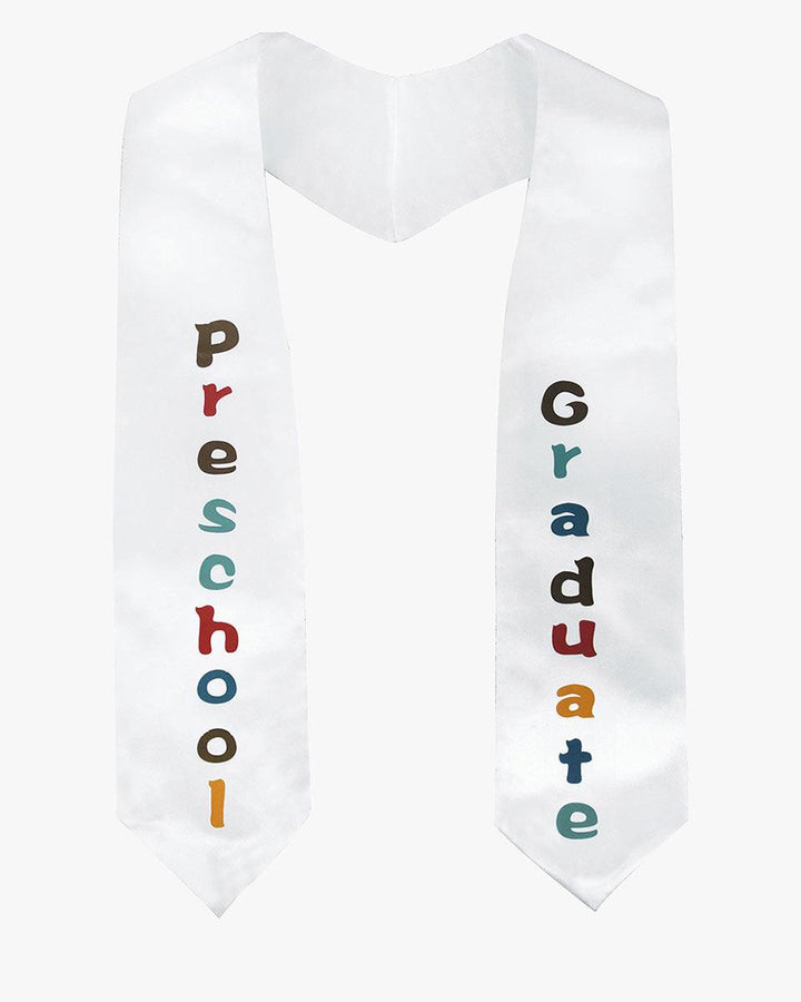 Kindergarten/Preschool Printed Graduation Stole - Graduation Seller