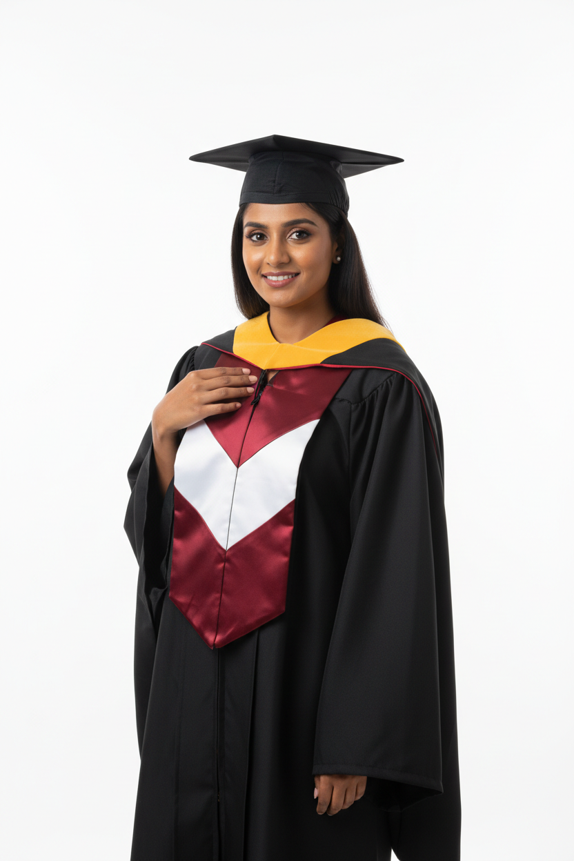 Product 34 - Deluxe Masters Academic Hood CUSTOM