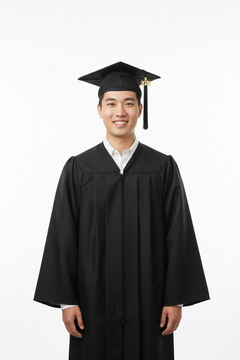 Deluxe Masters Academic Cap & Gown