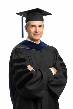 Masters Cap, Gown & Hood Package for UC Santa Barbara Graduation