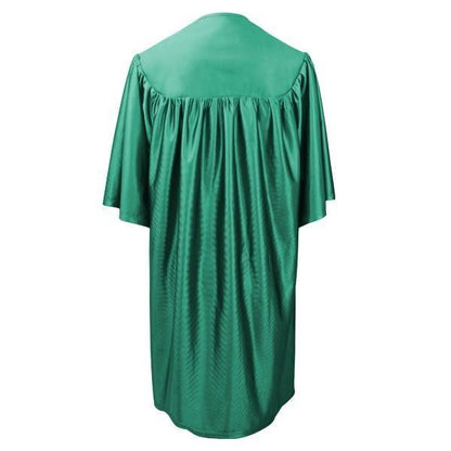 Shiny Emerald Green Kindergarten/Preschool Gown - Graduation Seller
