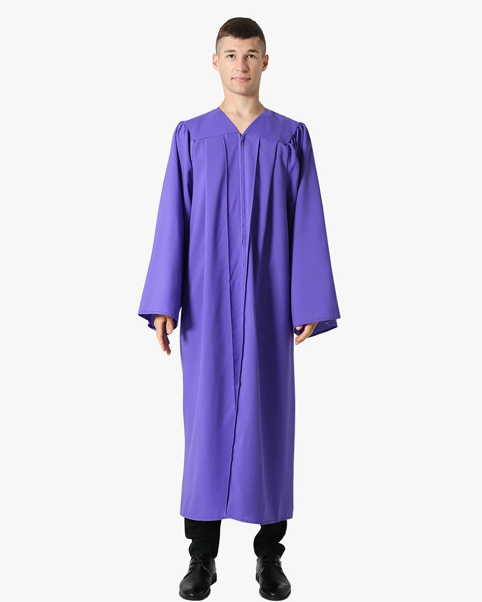 High School Premium Matte Graduation Gown Only - 12 Colors Available - Graduation Seller