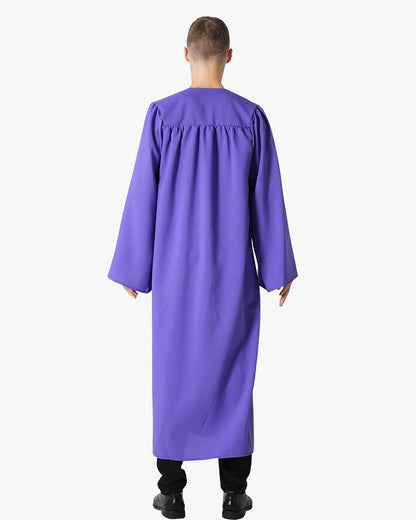 High School Premium Matte Graduation Gown Only - 12 Colors Available - Graduation Seller