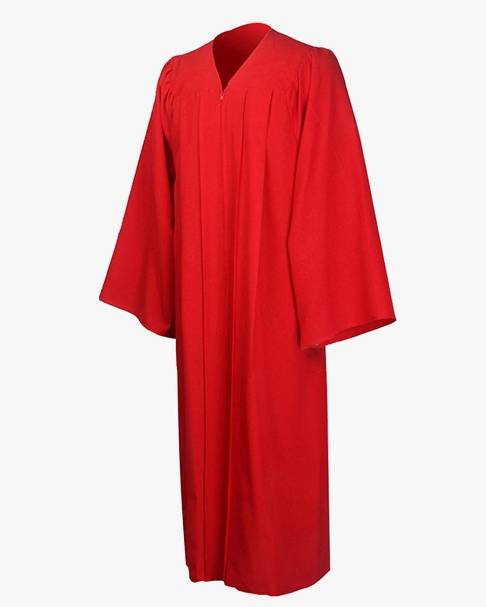 High School Premium Matte Graduation Gown Only - 12 Colors Available - Graduation Seller