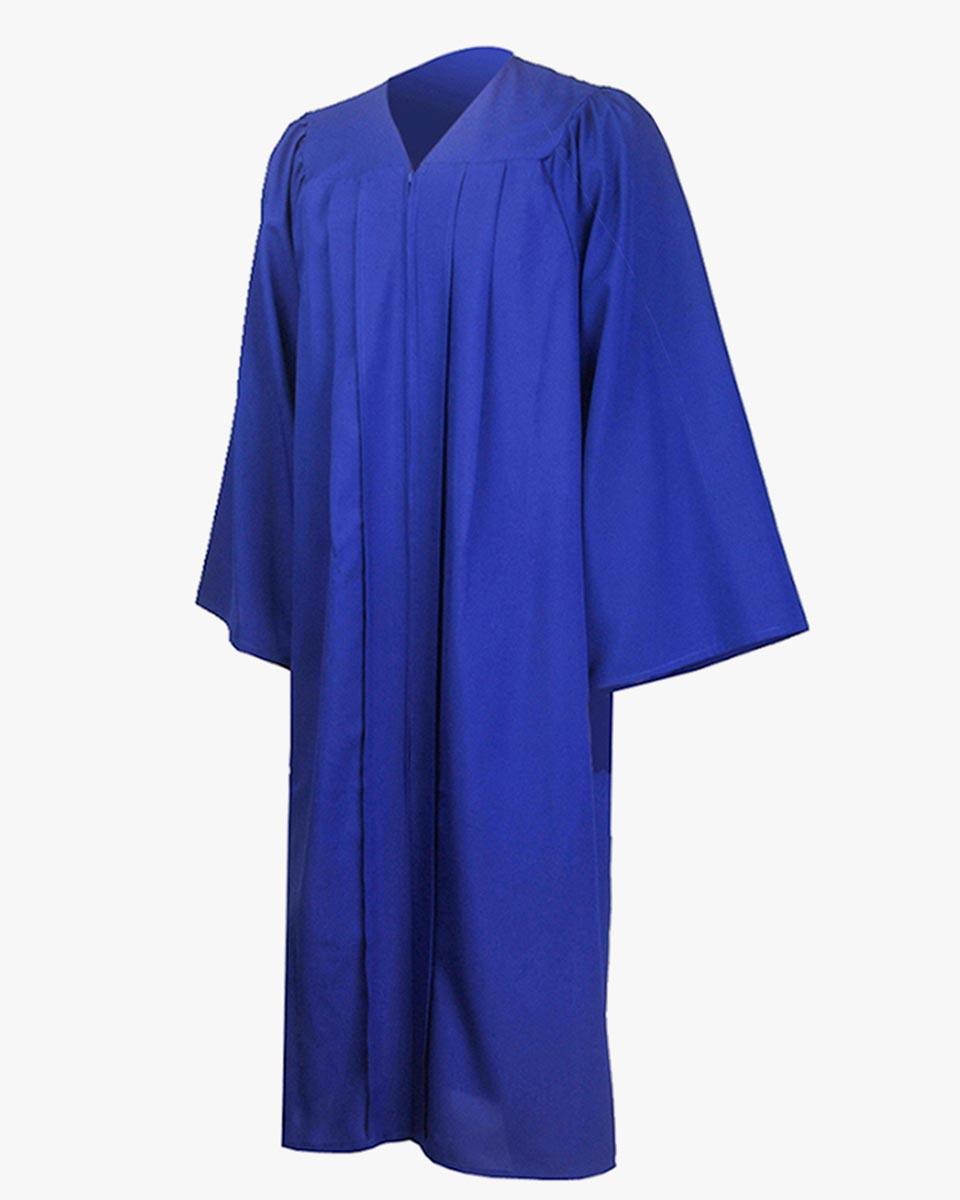 High School Premium Matte Graduation Gown Only - 12 Colors Available - Graduation Seller