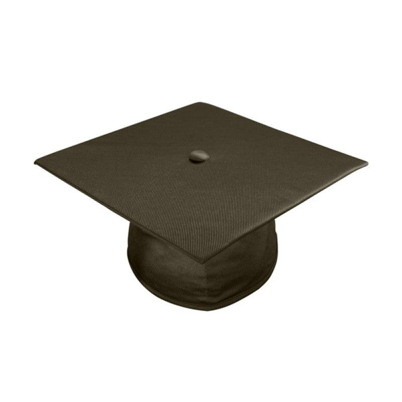 Shiny Brown Bachelors Academic Cap & Gown - Graduation Seller