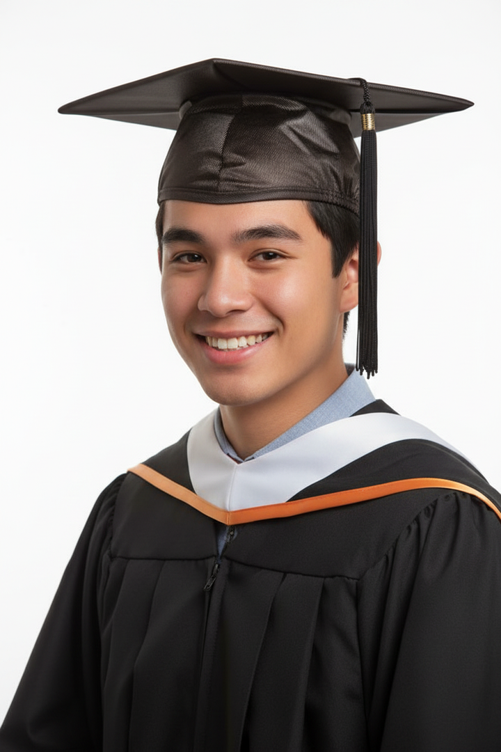 Shiny Brown Cap