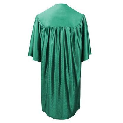 Shiny Emerald Green Kindergarten/Preschool Cap & Gown - Graduation Seller