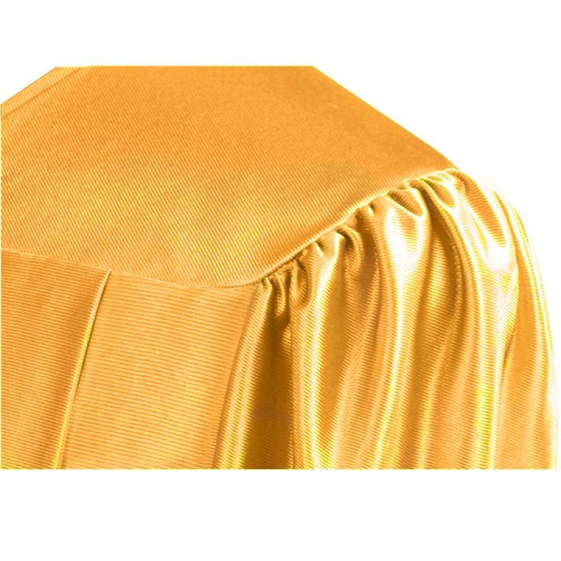 Shiny Antique Gold High School Cap & Gown - Graduation Seller