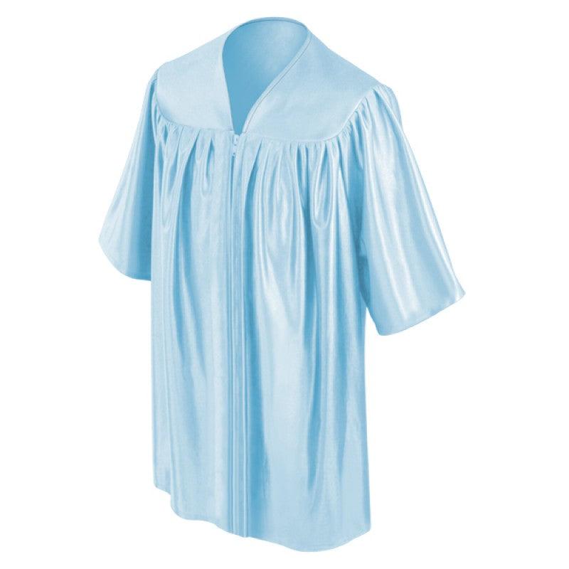Shiny Light Blue Kindergarten/Preschool Gown - Graduation Seller