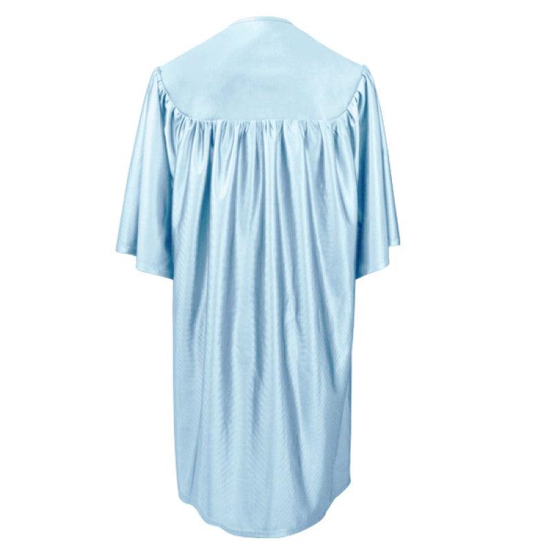 Shiny Light Blue Kindergarten/Preschool Cap & Gown - Graduation Seller