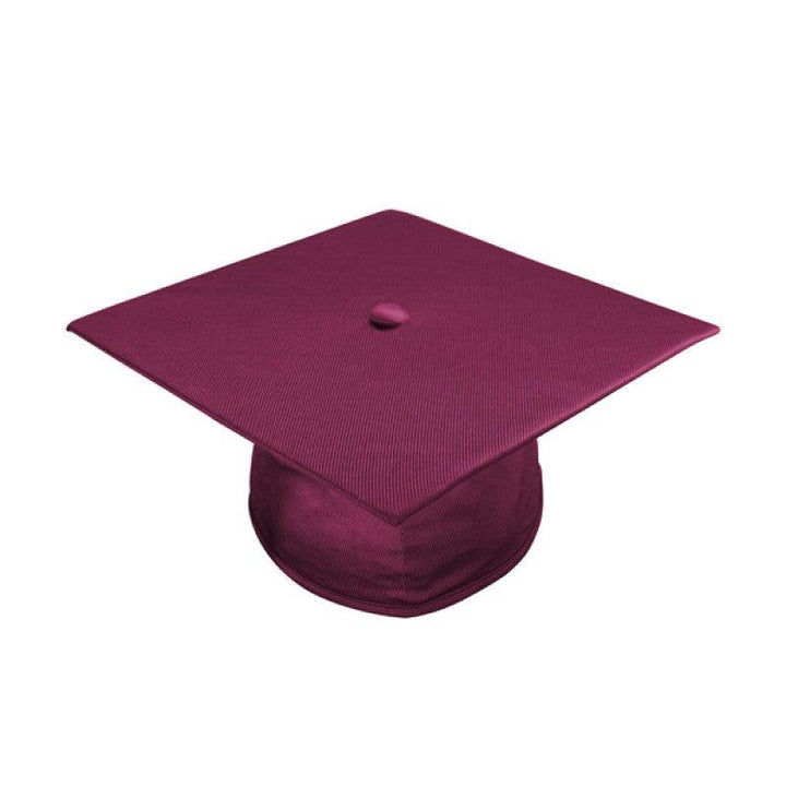 Shiny Maroon Junior High/Middle School Cap & Gown - Graduation Seller