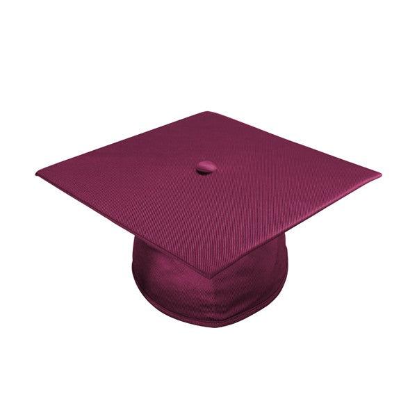 Shiny Maroon Kindergarten/Preschool Cap - Graduation Seller